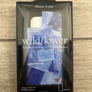 Wildflower Blue Denim iPhone 11 case 💙👖